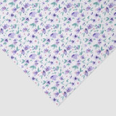 水かわいらし色紫Ditsy花柄 薄葉紙 (詳細)