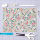 水かわいらし色花植物学 薄葉紙 (クラフト)