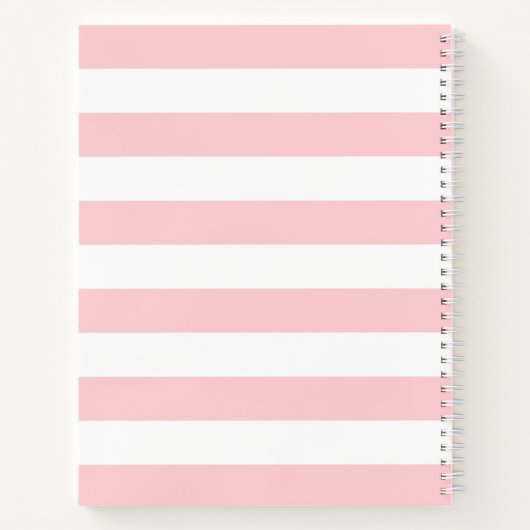 水かわいらし色花模様 |聖なる書物、 経典仕訳帳 ノートブック (裏面)