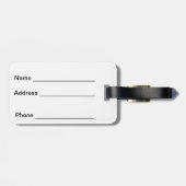 水かわいらし色ST PATRICKS DAYシャムロック ラゲッジタグ (裏面横)