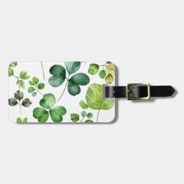 水かわいらし色ST PATRICKS DAYシャムロック ラゲッジタグ