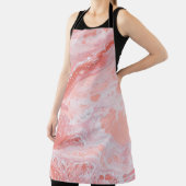 水がはねる青い水 エプロン (インサイチュ)