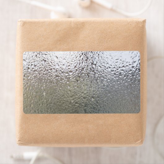 水がグラスに滴る ラベル (インサイチュ)