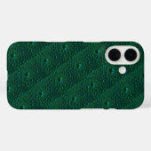 水がグリーンメタルに落ちる Case-Mate iPhoneケース (裏面 (横))