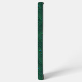 水がグリーンメタルに落ちる SAMSUNG GALAXYケース (左側面)