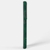 水がグリーンメタルに落ちる SAMSUNG GALAXYケース (右側面)