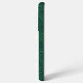 水がグリーンメタルに落ちる SAMSUNG GALAXYケース (裏面横)