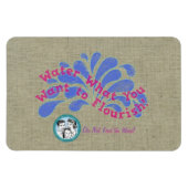 水が欲しいもの マグネット (横)