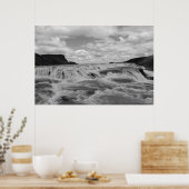 水が流れている ポスター (キッチン)