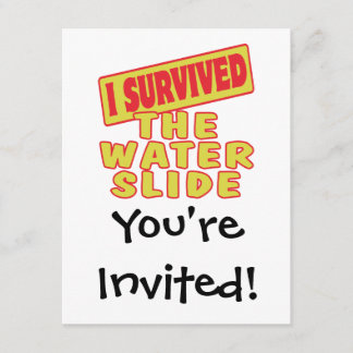 水が滑生き延びる 招待状