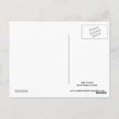 水が詰まった ポストカード (裏面)