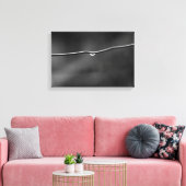 水が針金に垂れる キャンバスプリント (インサイチュ (リビング))