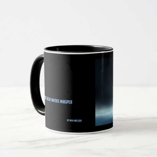 水が-マグをささやく静か一方、 マグカップ (正面左)