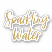 水きらめく保管シール シール (正面)