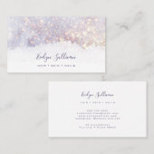 水きらめく色名刺 名刺 (正面/裏面)