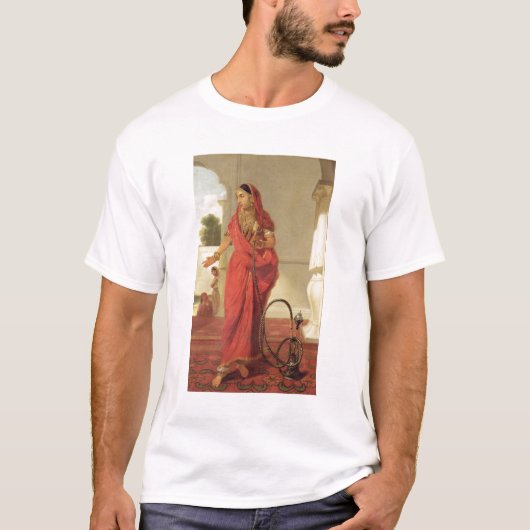 水ぎせる1772年を持つインドのダンサー(油 Tシャツ (正面)