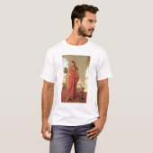 水ぎせる1772年を持つインドのダンサー(油 Tシャツ (正面フル)