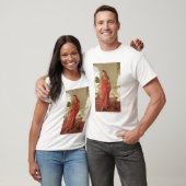水ぎせる1772年を持つインドのダンサー(油 Tシャツ (ユニセックス)