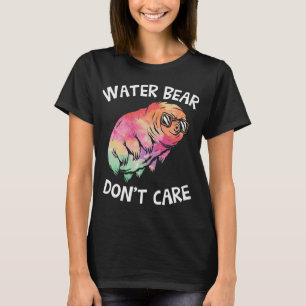 水くまはおもしろいなTardigradeかわいい科学を気にしません Tシャツ