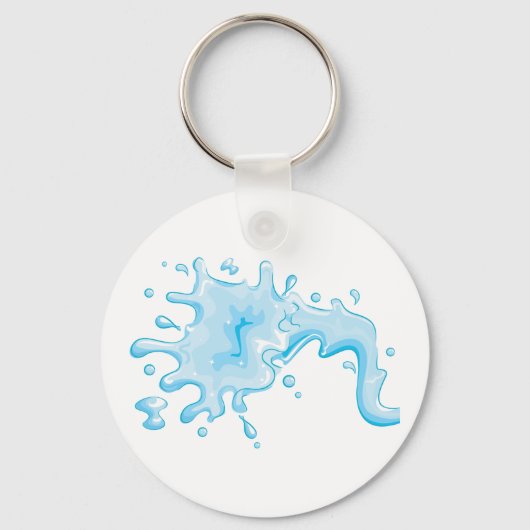 水しぶき キーホルダー (裏面)