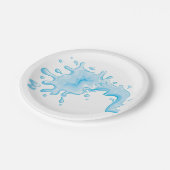 水しぶき ペーパープレート (アングル)