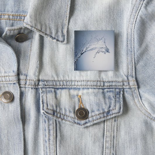 水しぶき 缶バッジ (インサイチュ)