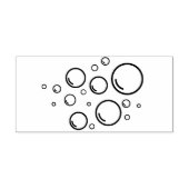 水せっけん泡 ラバースタンプ (インプリント)