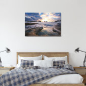 水たまりに沈んで キャンバスプリント (インサイチュ (寝室))