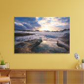 水たまりに沈んで キャンバスプリント (インサイチュ (リビング))