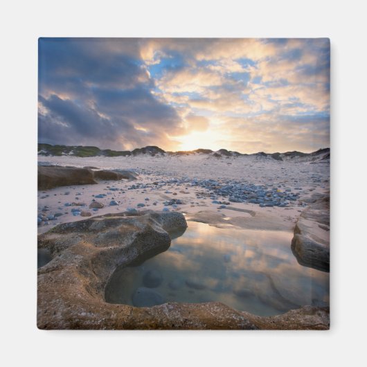 水たまりに沈んで マグネット (正面)