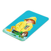 水たまりのおもしろい マグネット (左側)