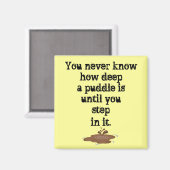 水たまりの話 マグネット (正面/裏面)