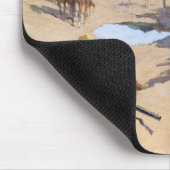 水たまりの~フレデリックRemingtonのために戦って下さい マウスパッド (コーナー)