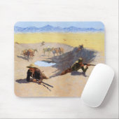 水たまりの~フレデリックRemingtonのために戦って下さい マウスパッド (マウス)