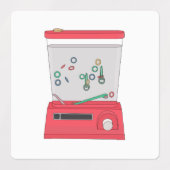 水っぽいリングや輪トス ラベル (デザイン1)