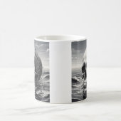 水っぽい墓 コーヒーマグカップ (中央)