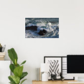 水っぽい毛布 ポスター (ホームオフィス)