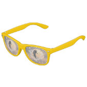 水で作ったハートから飛び出すイルカ キッズサングラス (アングル)