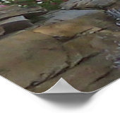 水で洗ったガーデンポスター ポスター (角)