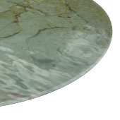 水で覆われた岩スラブの自然写真 カッティングボード (角)