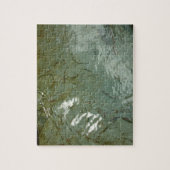 水で覆われた岩スラブの自然写真 ジグソーパズル (縦)