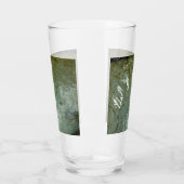 水で覆われた岩スラブの自然写真 タンブラーグラス (左)