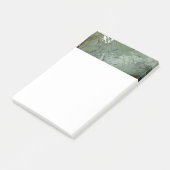 水で覆われた岩スラブの自然写真 ポストイット (アングル)