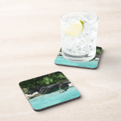 水で跳んでいるジャーマン・シェパード コースター (右側)