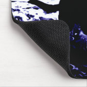 水で遊ぶマウスパッドの黒い実験室 マウスパッド (コーナー)