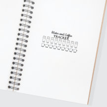 水とコーヒーのトラッカー、ジャーナル