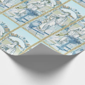 水とワインの贈り物の包装の女神 ラッピングペーパー (角)