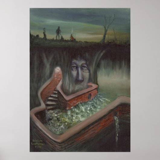 水と井戸 – ポスター (正面)