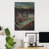 水と井戸 – ポスター (ホームオフィス)