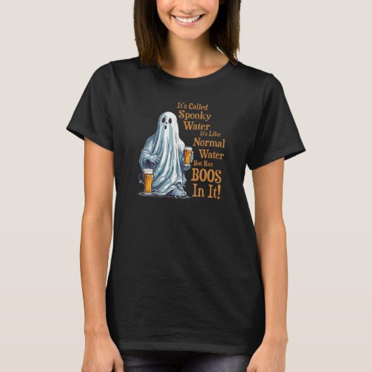 水と呼ば不気味れ普通の水の部と同じ Tシャツ (正面)